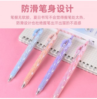 镀彩樱花CS0.5配RS09按动中性笔